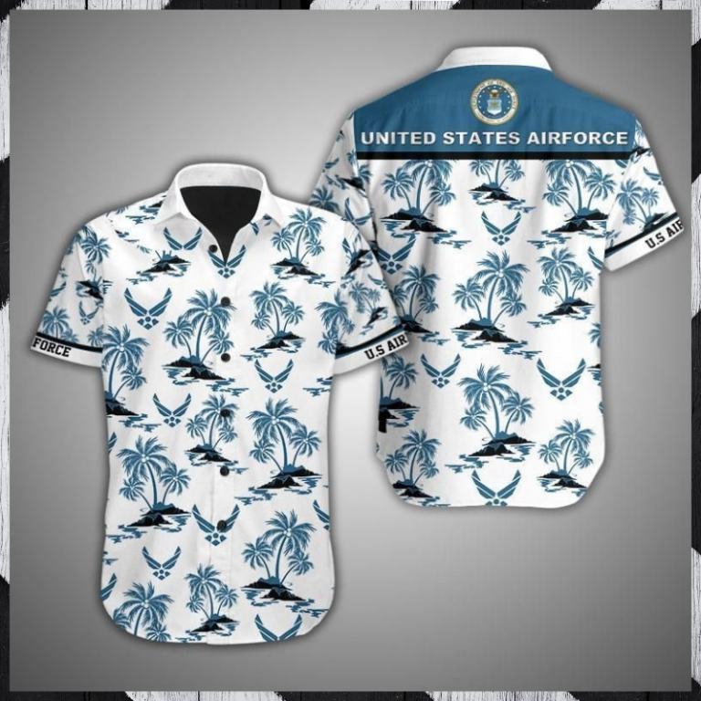 US Airforce Island Hawaiian shirt 1