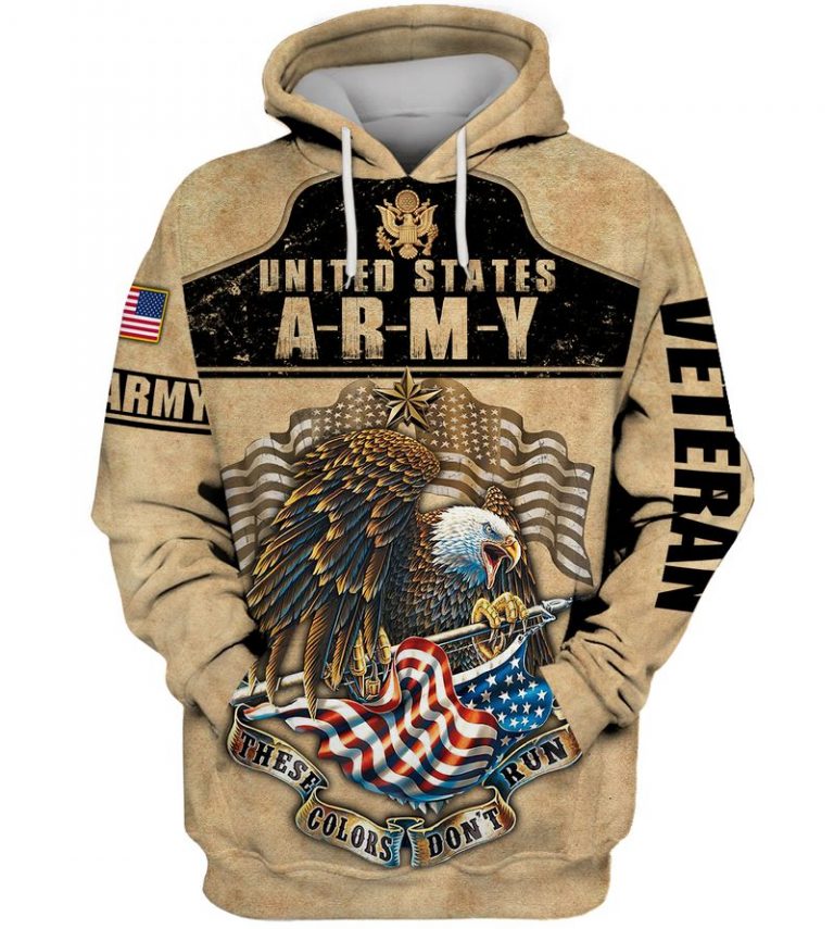 United States Army These Color Don't Run Eagle 3d shirt hoodie 16