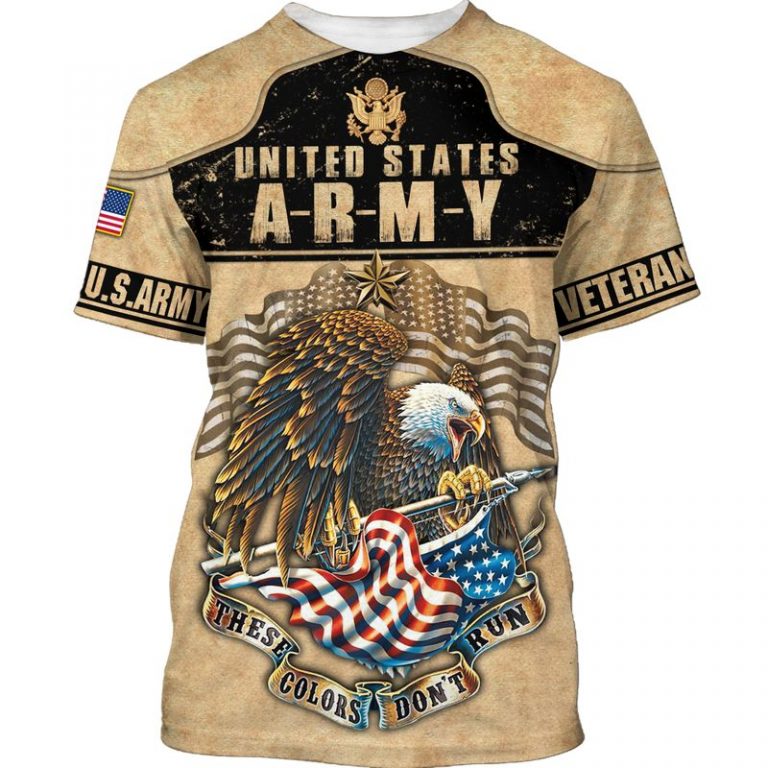 United States Army These Color Don't Run Eagle 3d shirt hoodie 19