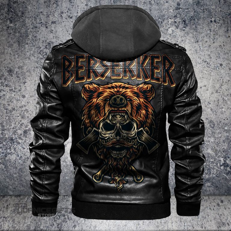 Viking Bersekker leather jacket 10