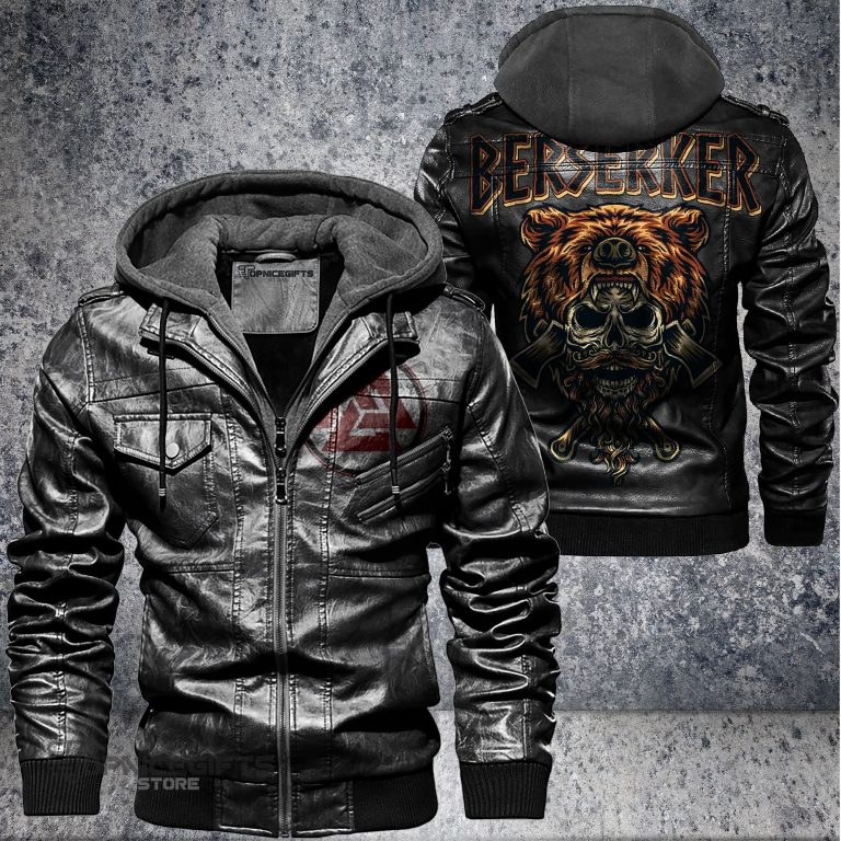 Viking Bersekker leather jacket 8