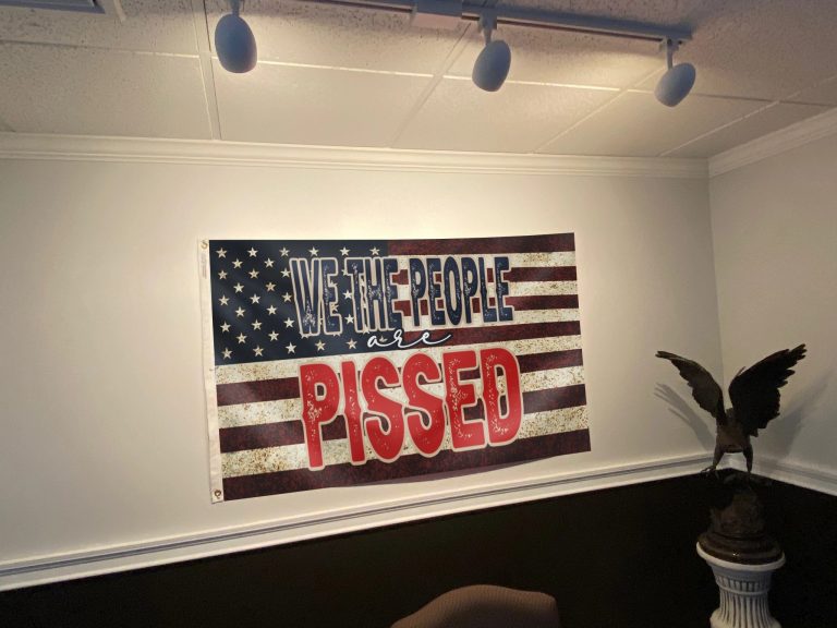 We The People Are Pissed Flag 12