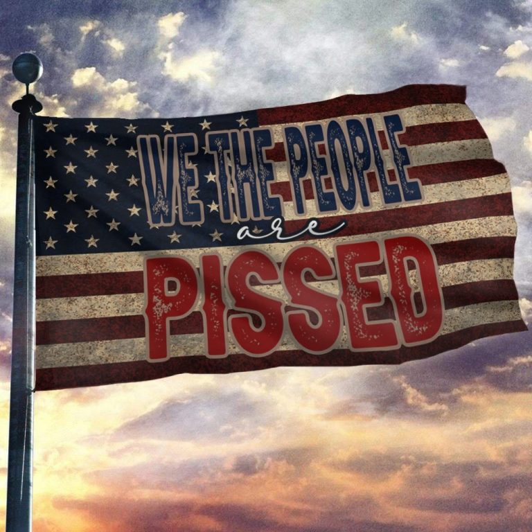 We The People Are Pissed Flag 11