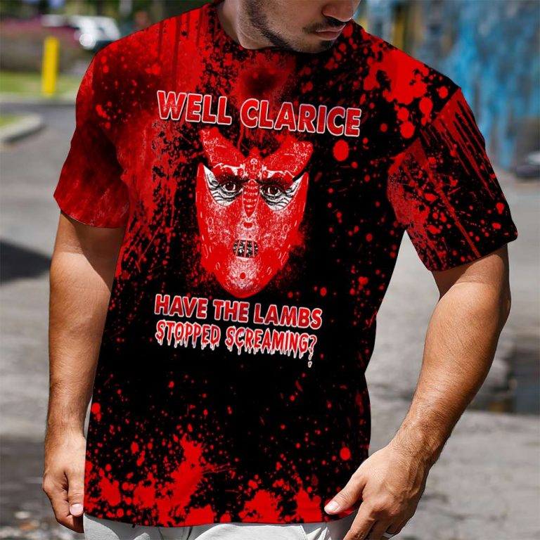 Well Clarice the silence of the lambs Stop Screaming 3d shirt hoodie 14