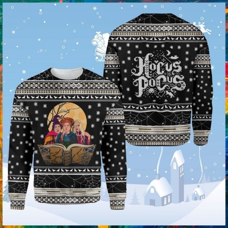 Witches Hocus Pocus Ugly Sweater 10