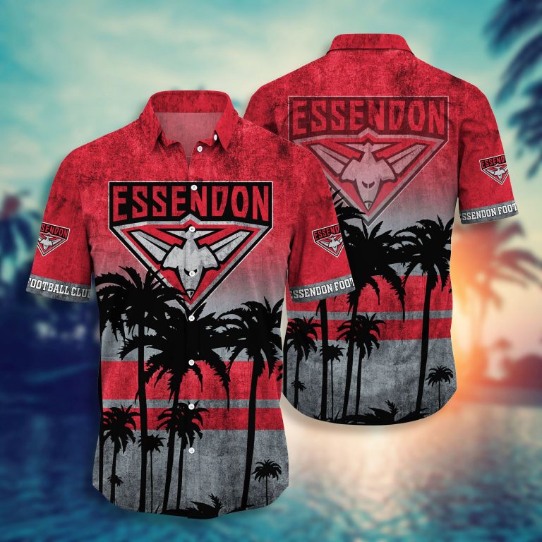 Essendon AFL Hawaiian shirt 12