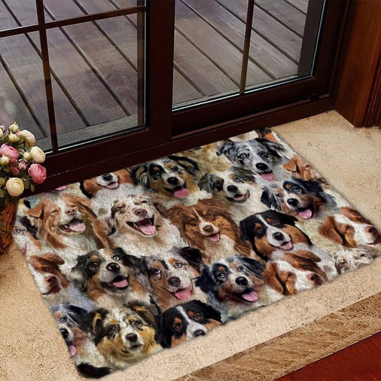 A Bunch Of Australian Shepherds Doormat 7