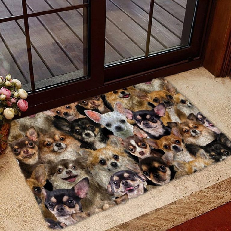 A Bunch Of Chihuahuas Doormat 6