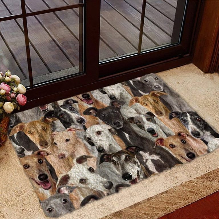 A Bunch Of Greyhounds Doormat 7