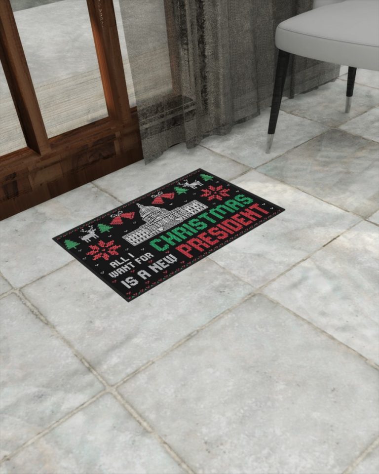 All I want for Christmas is a new president doormat 16