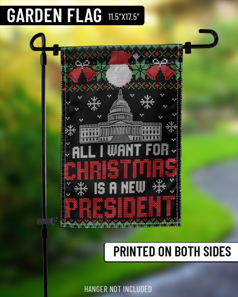 All I want for Christmas is a new president flag 15