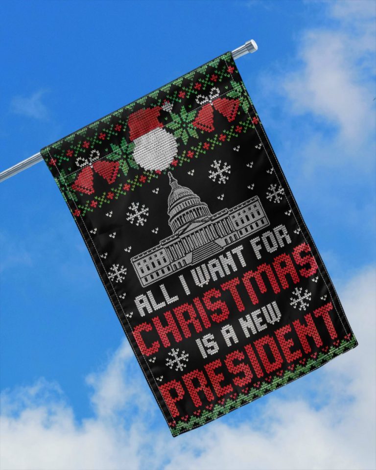 All I want for Christmas is a new president flag 12