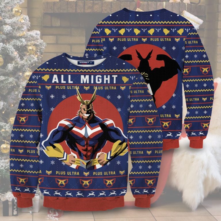 All Might Yagi Toshinori Christmas sweater, sweatshirt 8