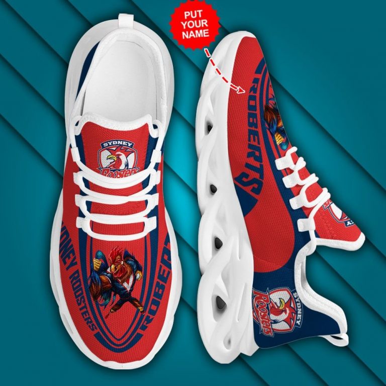 BEST Sydney Roosters custom Personalized name max soul sneaker shoes 13