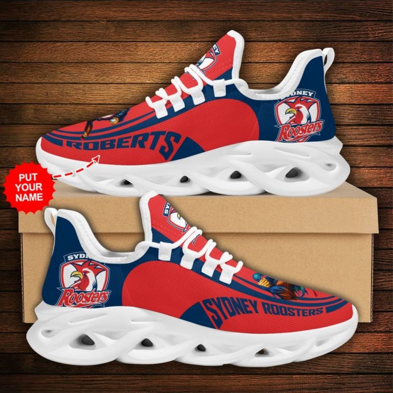 BEST Sydney Roosters custom Personalized name max soul sneaker shoes 12