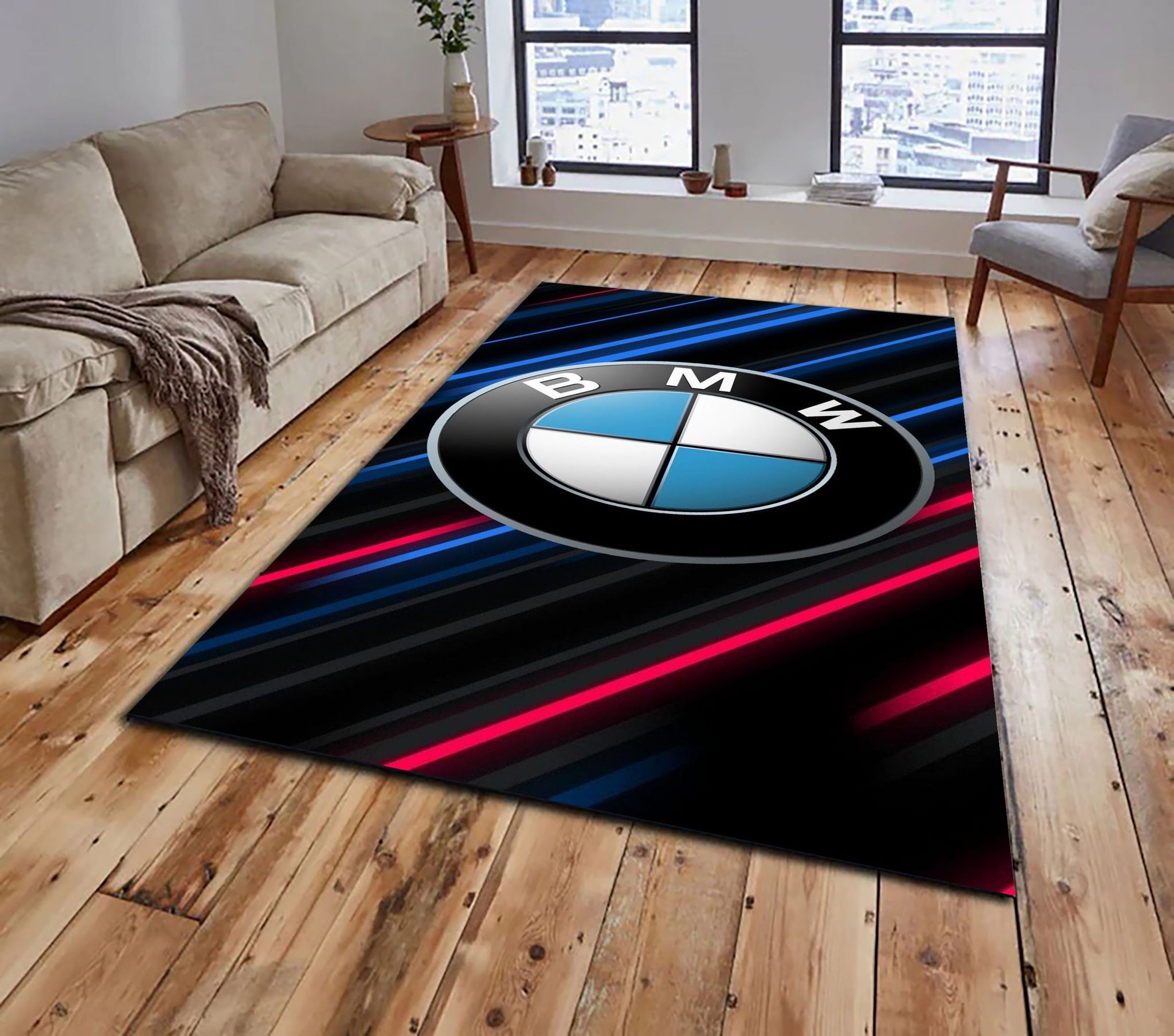 BMW logo Carpet rug 4