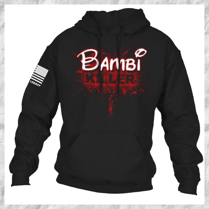 Bambi Killer Rugged Legacy 3d hoodie 3