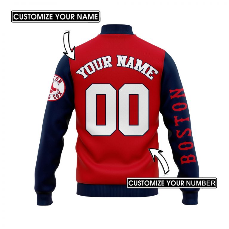 Boston Red Sox custom baseball jacket 11