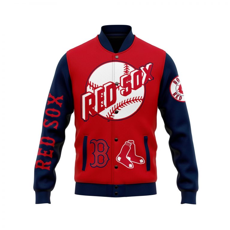 Boston Red Sox custom baseball jacket 10