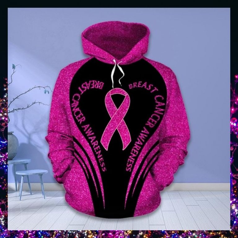 Breast Cancer Awareness 3d hoodie, legging 9