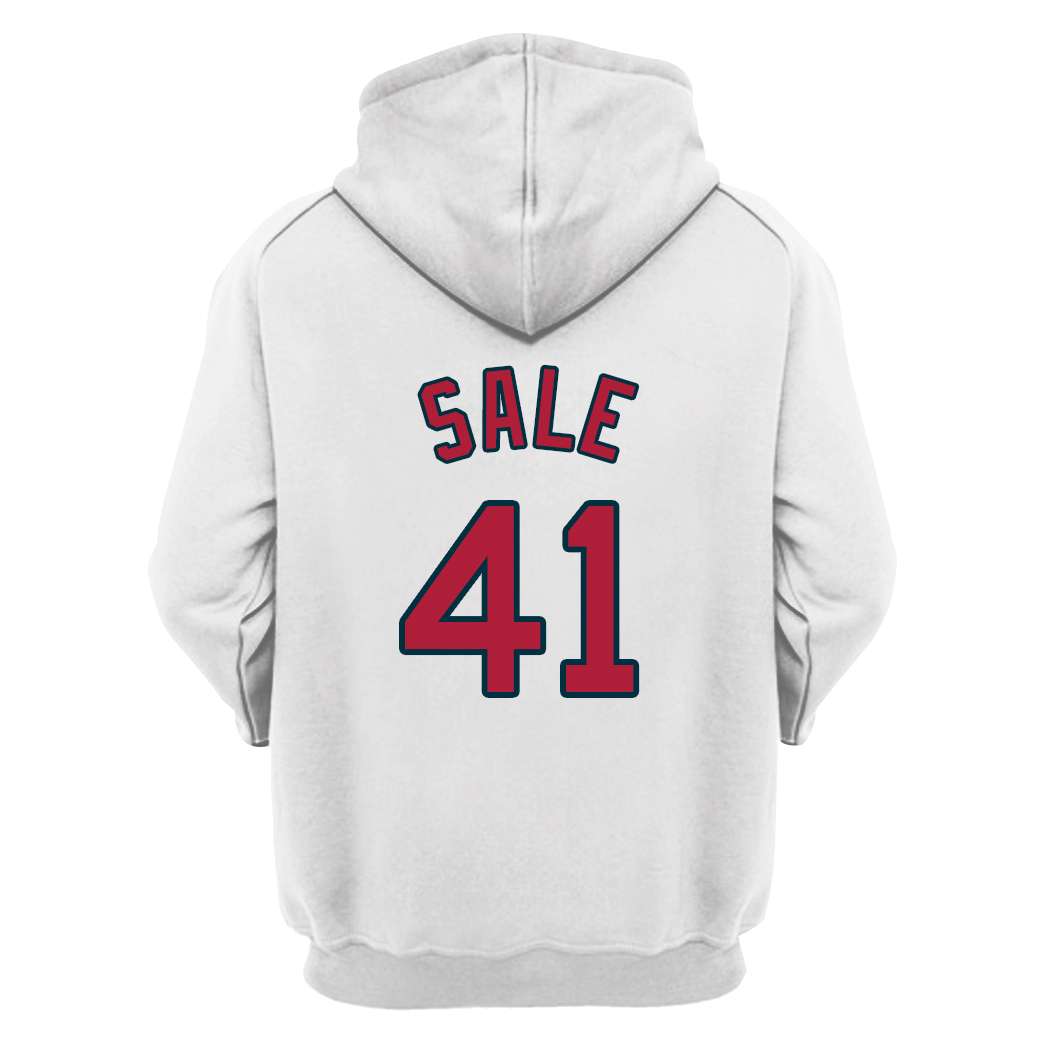 Chris Sale 41 Boston Red Sox 3d shirt, hoodie 7