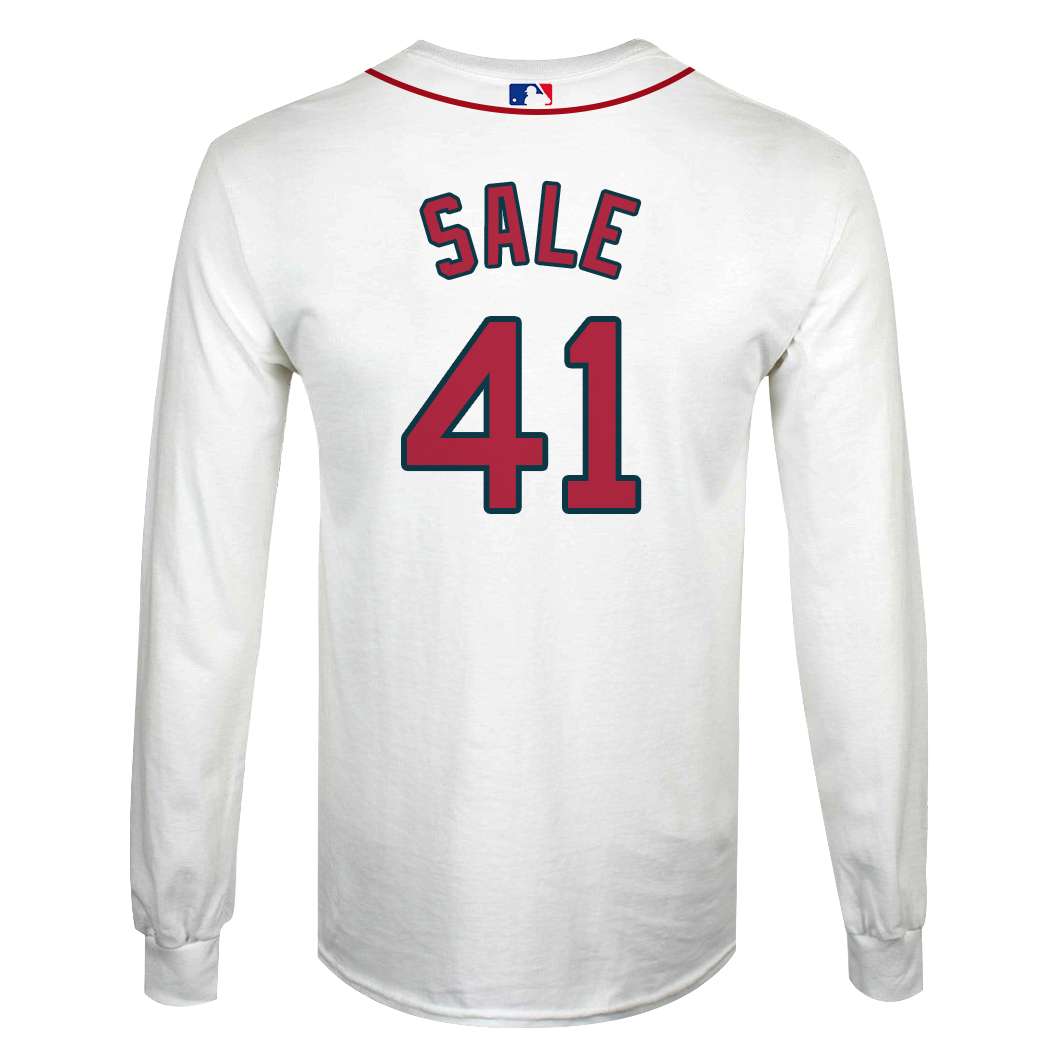 Chris Sale 41 Boston Red Sox 3d shirt, hoodie 4