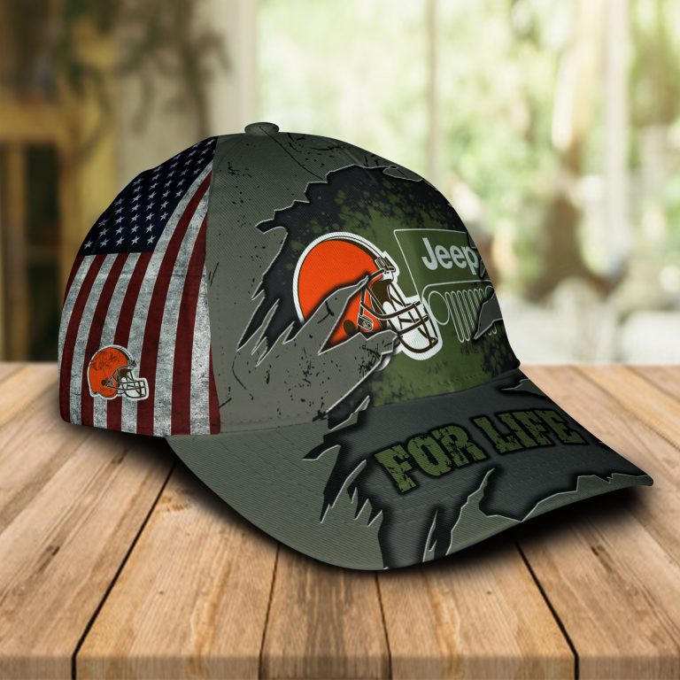Cleveland Browns Jeep for life cap hat 10