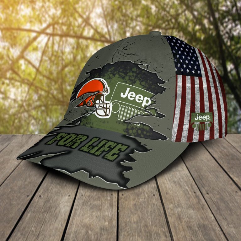 Cleveland Browns Jeep for life cap hat 12