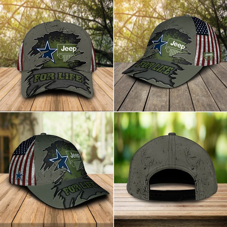 Dallas Cowboys Jeep for life cap hat 10