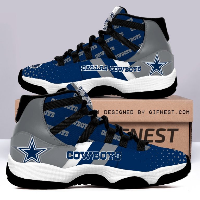 Dallas Cowboys logo NFL Air Jordan 11 sneaker shoes 8