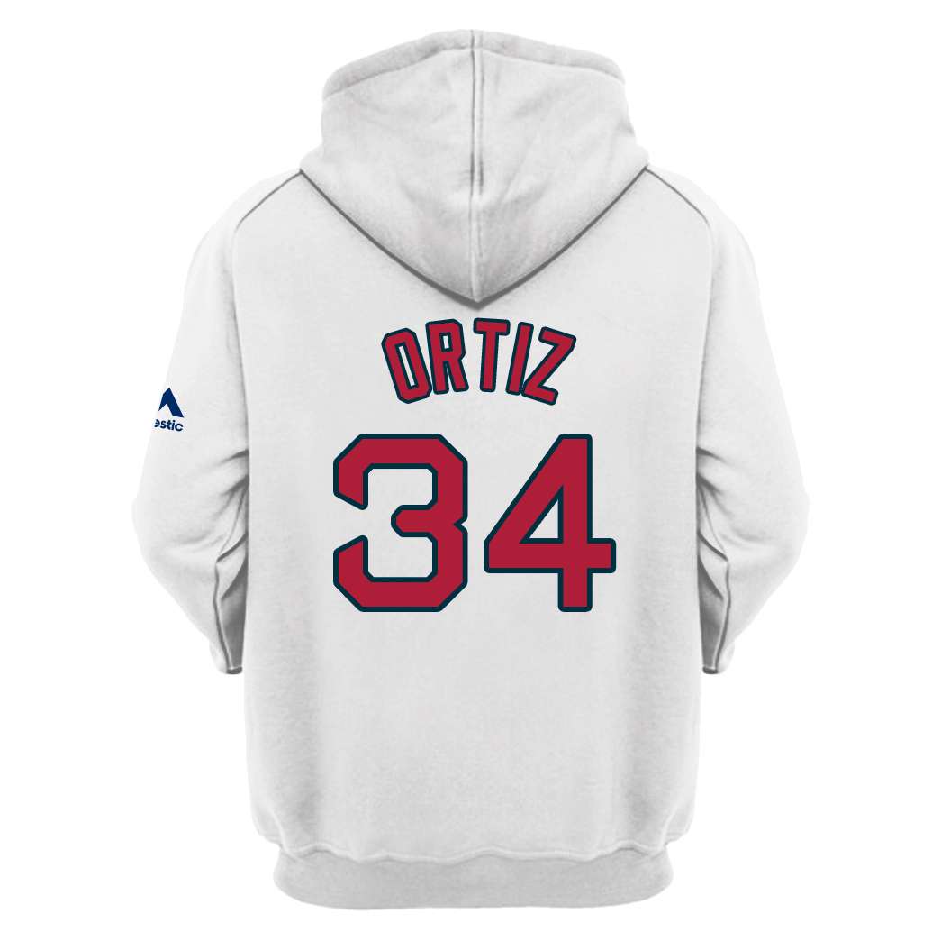 David Ortiz 34 Boston Red Sox 3d shirt, hoodie 2