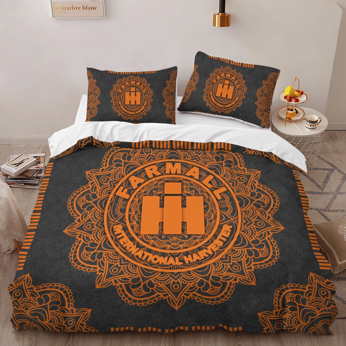 Farmall International Harvester IH Mandala quilt bedding set 14