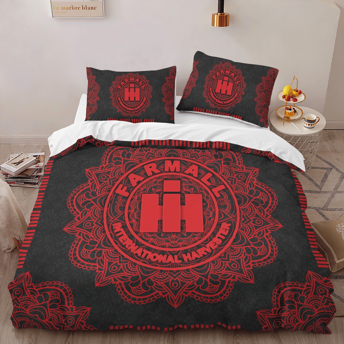 Farmall International Harvester IH Mandala quilt bedding set 9