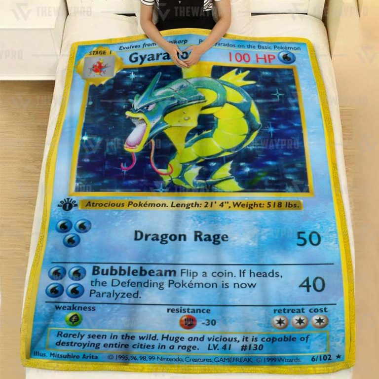 HOT Pokemon Gyarados Blanket 8