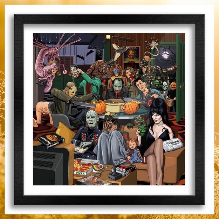 Horror Characters Halloween Party wall art 8