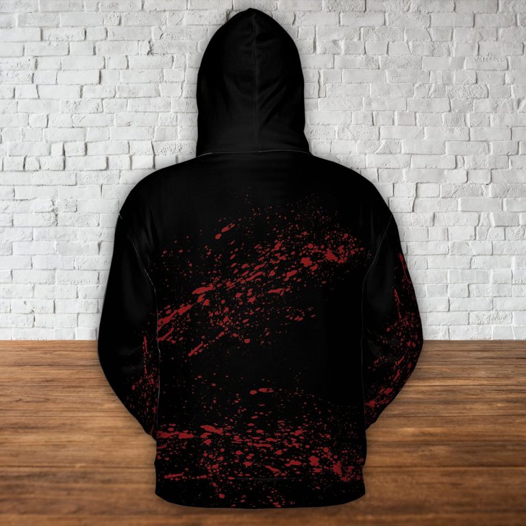 Horror Characters just a girl who loves horror movies 3d hoodie 11