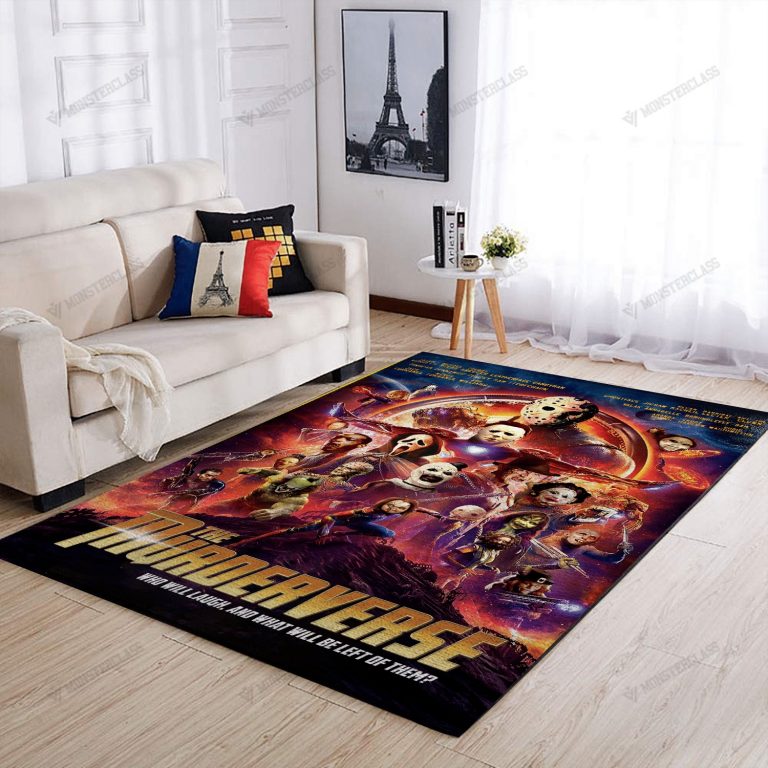 Horror characters The Murderverse Avengers rug 9