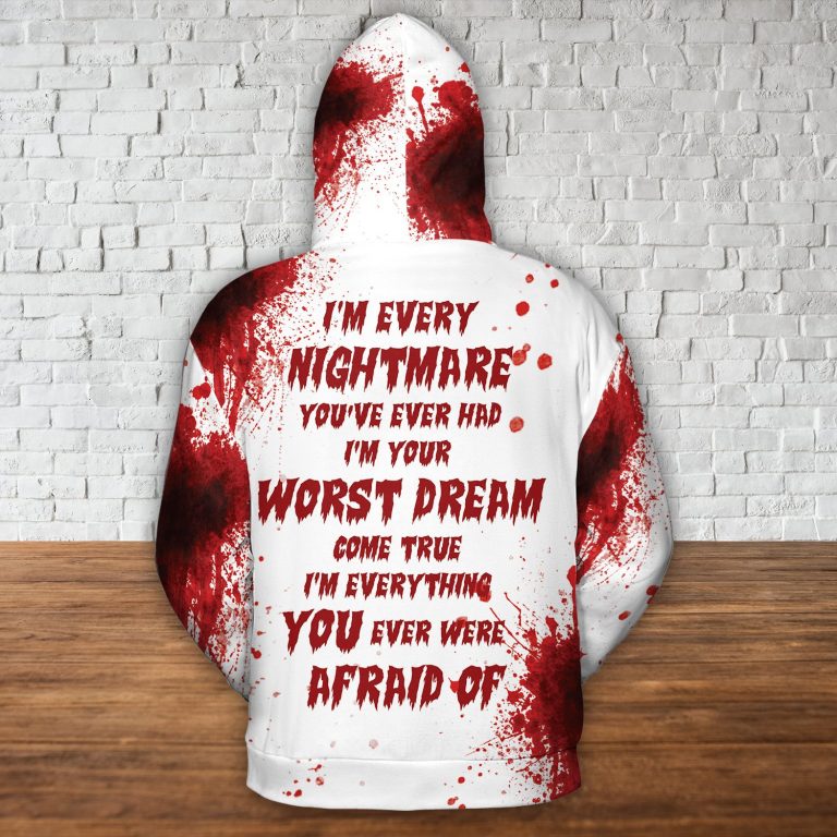 IT Pennywise blood they all float down here 3d hoodie 11