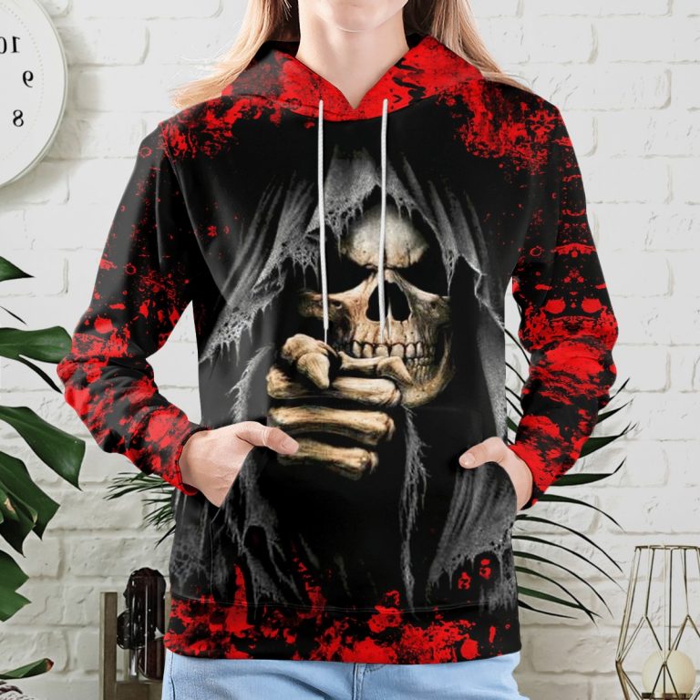 I'm Not The Hero You Wanted I'm The Monster You Needed Skull 3d hoodie 16