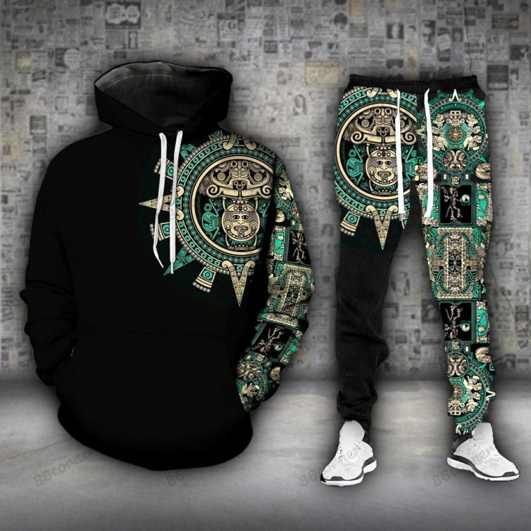 Jaguar Warrior Aztecs Empires 3d hoodie, sweatpants 8