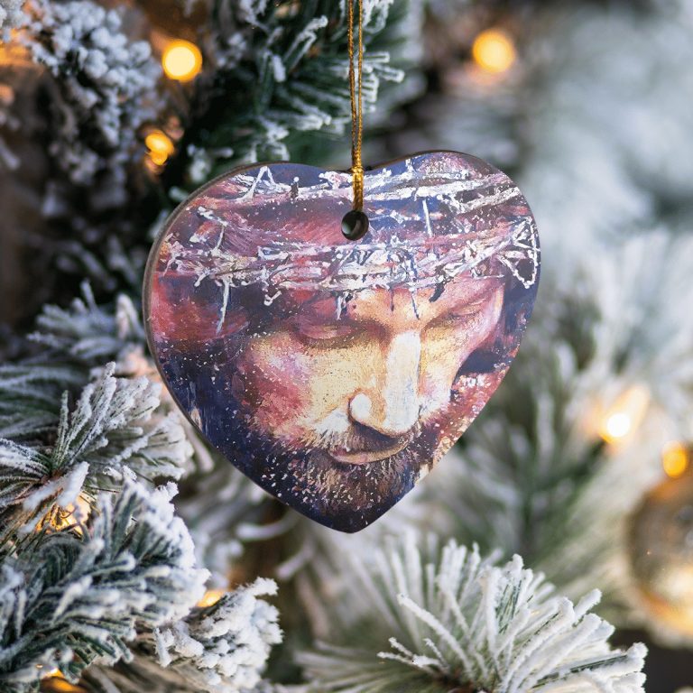Jesus Crown of thorns hanging ornament 16