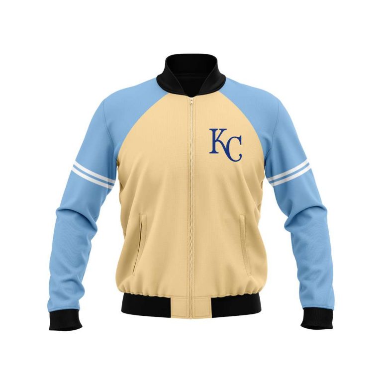 Kansas City Royals custom name and number bomber jacket, hoodie mask 18