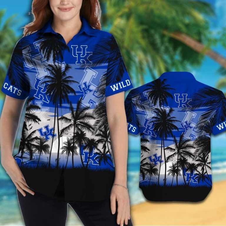 Kentucky Wildcats Tropical hawaiian shirt 14