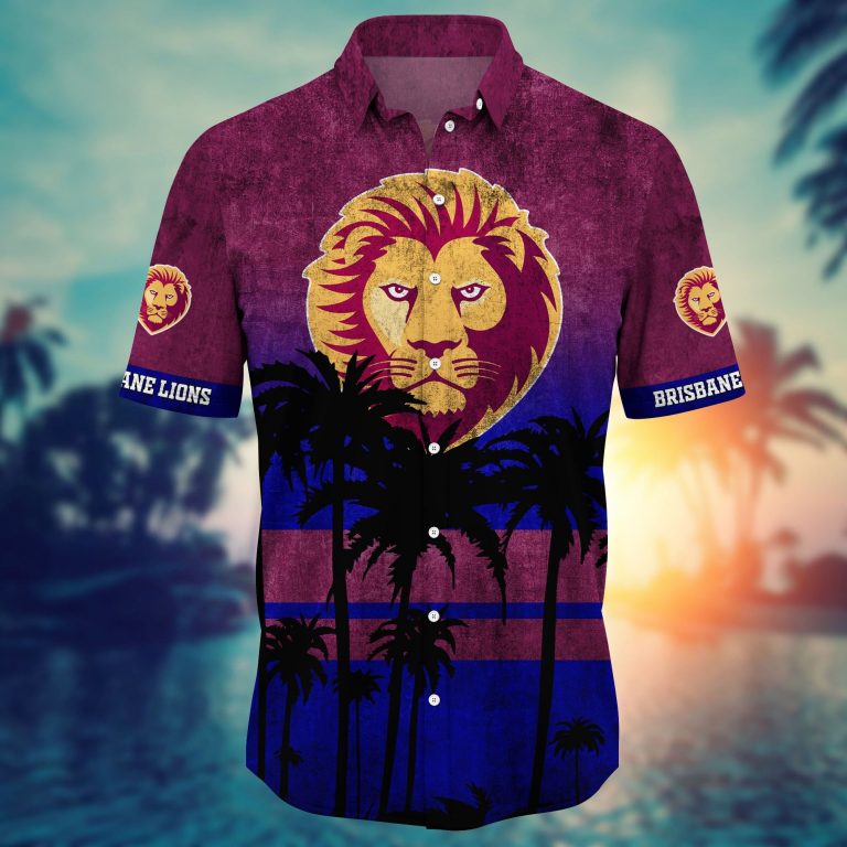 Brisbane Lions AFL Hawaiian shirt 14
