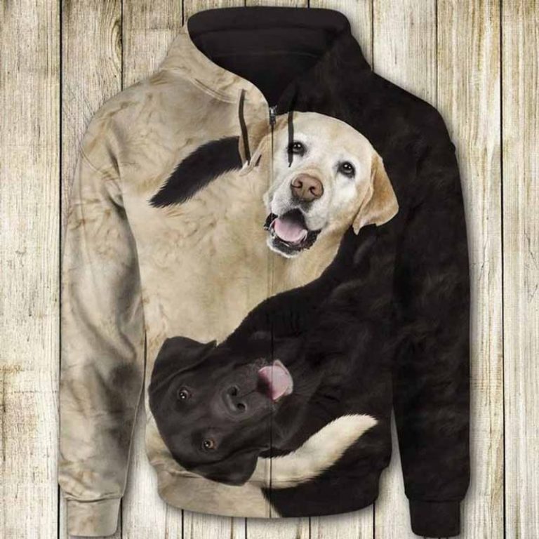 NEW Labrador Retriever Full 3d all over print hoodie 13