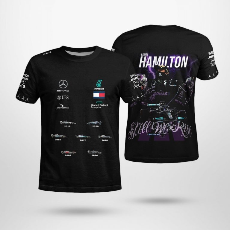 Lewis Hamilton still we rise 3d shirt 8