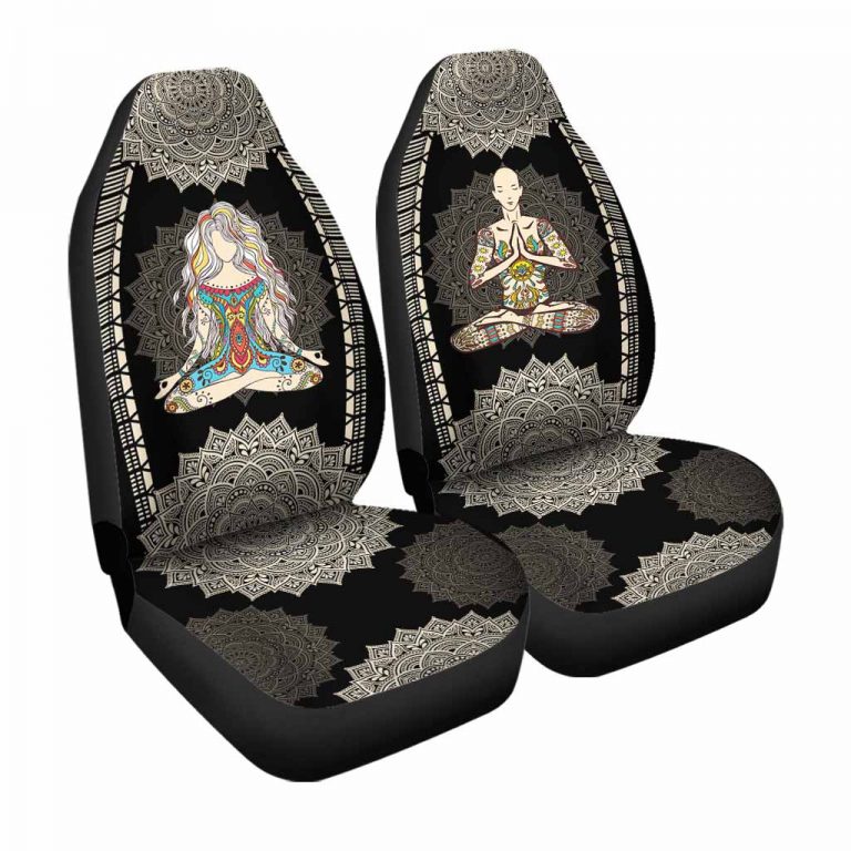 Mandala Tatoo yoga car Seat Covers 12
