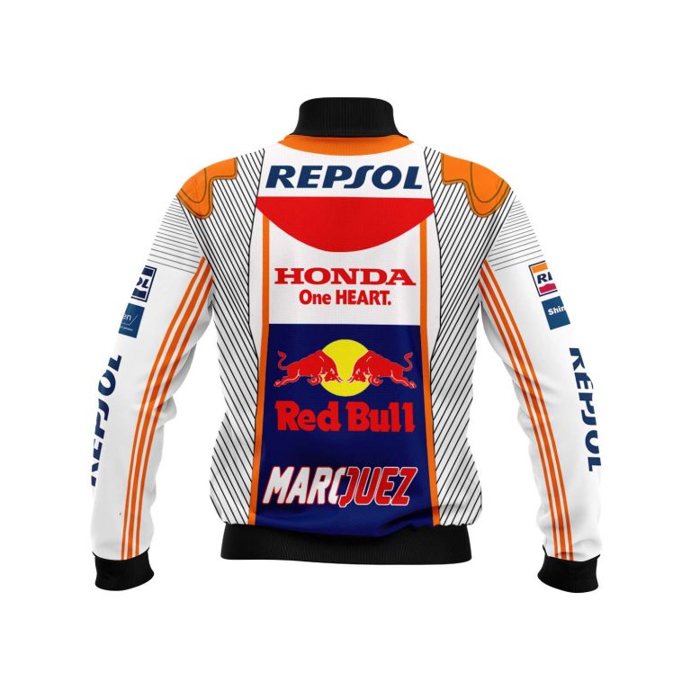 Marc Marquez Michelin Motorsport Repsol 93 Red Bull bomber jacket 9