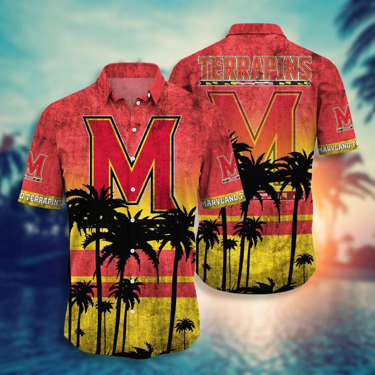 Maryland Terrapins Hawaiian shirt 12
