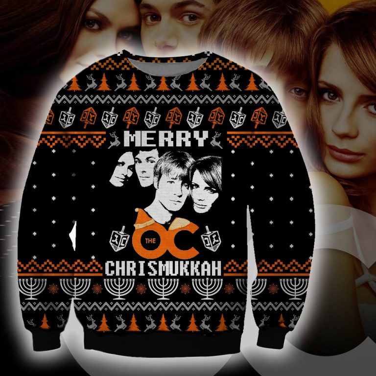 Merry The OC Chrismukkah ugly sweater, sweatshirt 8